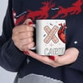 thumbnail image 5 of Cardiac Nurse XOXO Mug, Anatomical Heart Valentine Gift, Cardiology RN Cup, 5 of 9