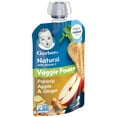 thumbnail image 6 of Gerber 2nd Foods Natural with Vitamin C Veggie Power Pouch, Parsnip Apple & Ginger, 3.5 OZ, 2-Pack, 6 of 9