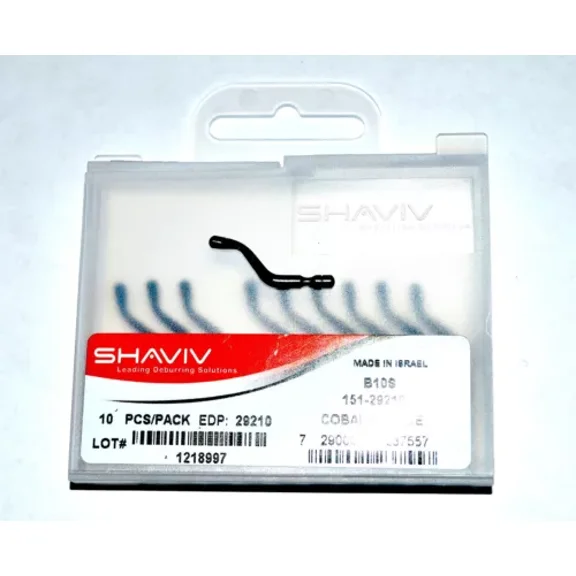 Shaviv B10S Cobalt Cutter Deburring Blade Pkg Of 10 #29210