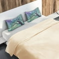 thumbnail image 5 of Yayeee Pillowcase Queen Size Set of 2 Satin Wrinkle Resistant Pillow Case, Moonlight Forest, 5 of 7