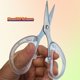 thumbnail image 3 of Tijeras Sharp para manualidades Scissors JILFR, color transparente, 2 unidades, 3 of 5