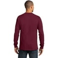 thumbnail image 3 of Port Company Men's Heavyweight Long Sleeve T-Shirt, 3 of 4