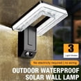 thumbnail image 2 of 2 Lámparas Solares LED de Pared para Exteriores, Ideales para Patios, Jardines y Alumbrado Público. 3 Modos de Iluminación. Resistentes Al Agua. Sensor de Movimiento., 2 of 5