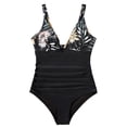 thumbnail image 4 of Gibobby Trajes de Baño Mujer Completos Traje de baño de 1 pieza para mujer, traje de baño de malla sexy, traje de baño de talle con realce, traje de baño(Beige,G), 4 of 5