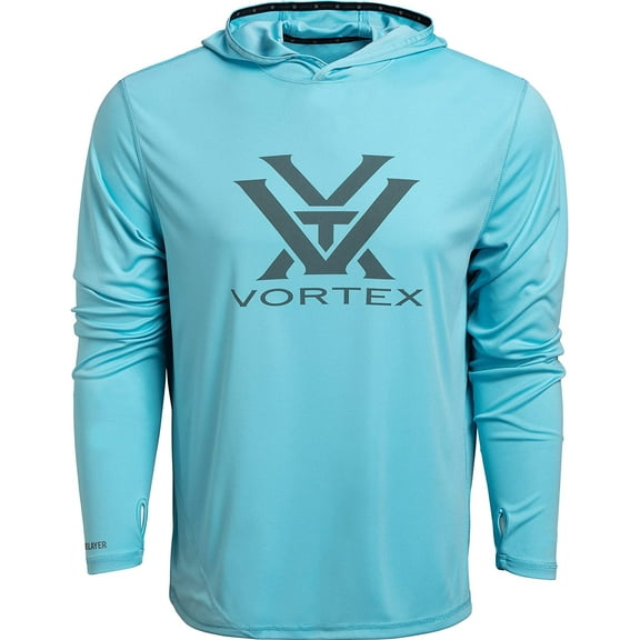 Vortex Optics UPF 50 Sun Slayer Hoodies Flats Blue 3X-Large -121-20-FBL3X