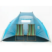 iCorer Outdoor Portable EasyUp Beach Cabana Tent Sun Shelter Sunshade, Blue