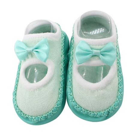 

2019 Classic Newborn Shoes Infant First Walkers Tollder Shoes Baby Prewalker Floor Socks Anti Soft Sole Sock