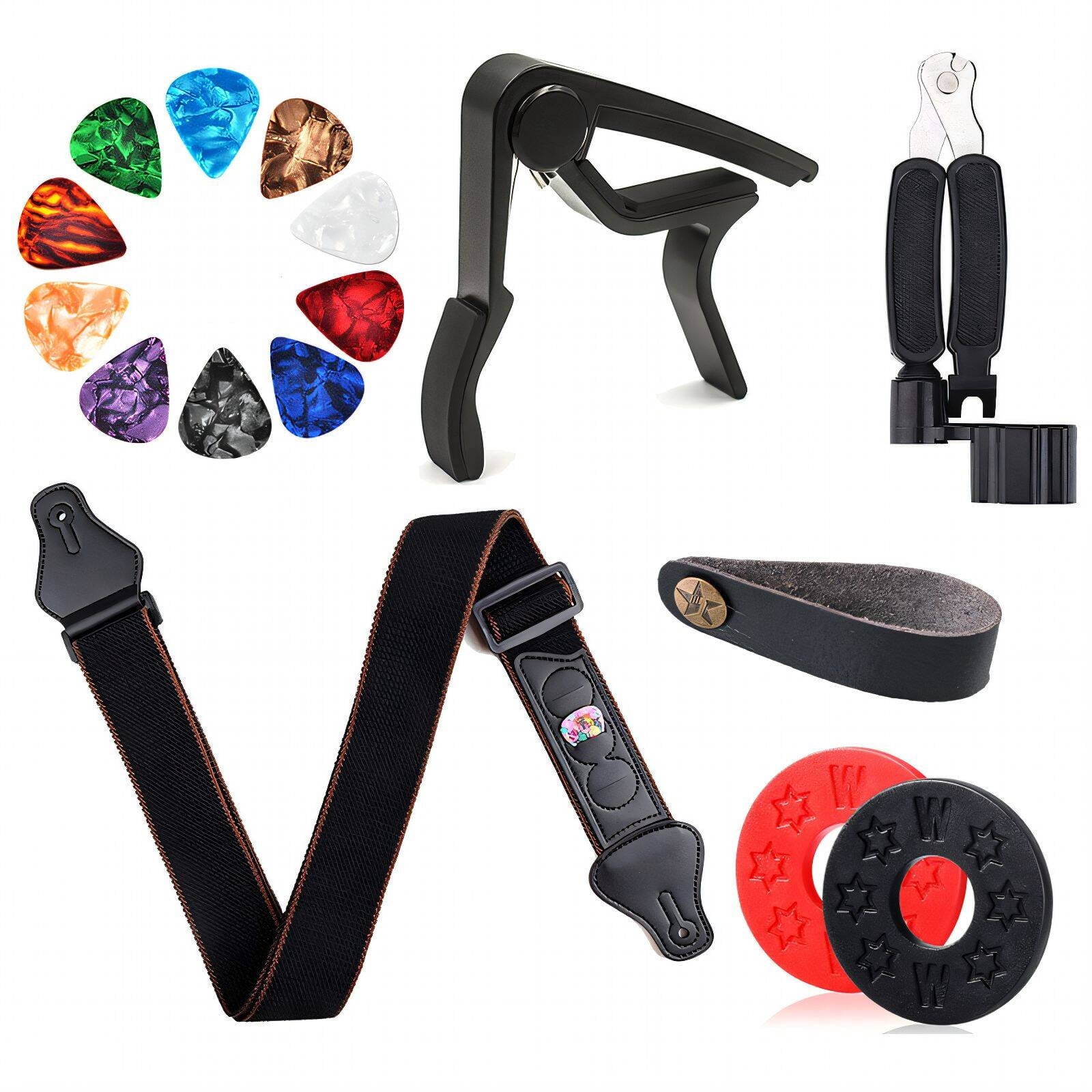 Guitar Strap Locks Ernie Ball Super Locks for Acoustic Electric, Bass Guitar Strap Locks Ernie Ball Super Locks for Acoustic Electric, Bass