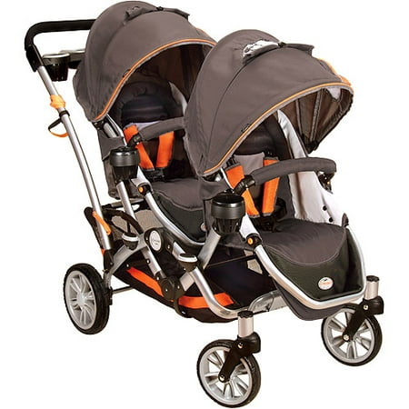Kolcraft Contours Tandem II Stroller, Tangerine Walmart.com Kolcraft Contours Tandem II Stroller, Tangerine Walmart.com