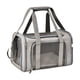thumbnail image 1 of Bolsa de transporte para mascotas, bolsa de transporte, ventilada, , de gran capacidad, bolsa para gatos y cachorros, bolsa de viaje para camin Gris, 1 of 9