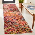 thumbnail image 6 of SAFAVIEH Nantucket Valerie Abstract Runner Rug, Yellow/Multi, 2'3" x 9', 6 of 8