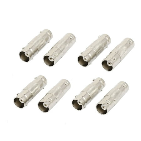 - 8Pcs BNC Female to Female F/F Audio Video Coaxial Cable Adapter Connector