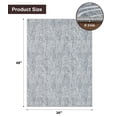 thumbnail image 3 of ChakmeOne Chair Mat for Hardwood Floor 36x48 Desk Rug Floor Protector Non-Slip & Machine Washable,Smooth Rolling for Office Chairs, 3 of 10