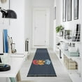 thumbnail image 4 of Yayeee Runner Rug for Bedroom 2'x6' Machine Washable Hallway Non Slip Mat, Blue Dog Artist, 4 of 8