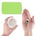 thumbnail image 4 of Unique Bargains 1 Pc Pill Case 6 Grid Pull-Out Pill Box Green, 4 of 6