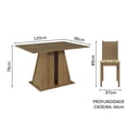thumbnail image 3 of Juego de Comedor Mesa y 6 Sillas Madesa Sharon ML, 3 of 10
