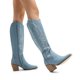 thumbnail image 4 of DREAM PAIRS Botas Vaqueras para Mujer Hasta Las Rodilla, Cowboy Boots Mujer Con Tacón, 4 of 6