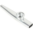 thumbnail image 1 of Metal Kazoos Musical Instruments Gifts Good Companion for Ukulel Violin Guitar Piano Keyboard (Silver), 1 of 8