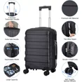 Hardside Carry On Spinner Suitcase Luggage Expandable with Wheels 22