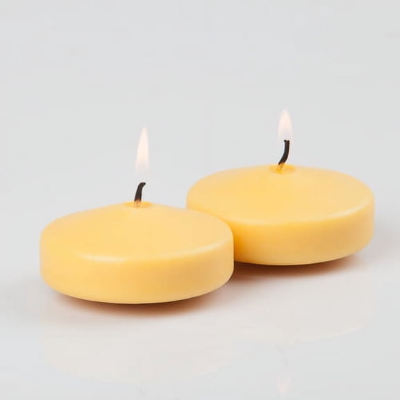 Richland Floating Candles Yellow 3" Set of 12