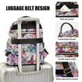 thumbnail image 4 of WOBOGO Watercolor Dragonfly Backpack Durable Lightweight Shoulder Bag Built-in Laptop Sleeve and Multiple Utility Compartments, 4 of 7
