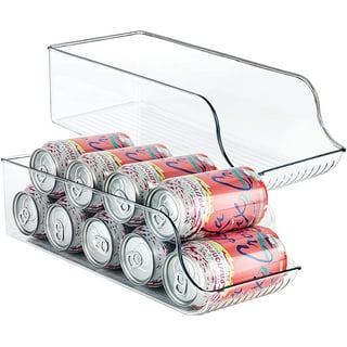 Clear Soda Can Organizer Holder With Lid, 9 cans - Bed Bath & Beyond -  30989320