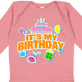 thumbnail image 4 of Inktastic It's My Birthday Boys or Girls Long Sleeve Baby Bodysuit, 4 of 5