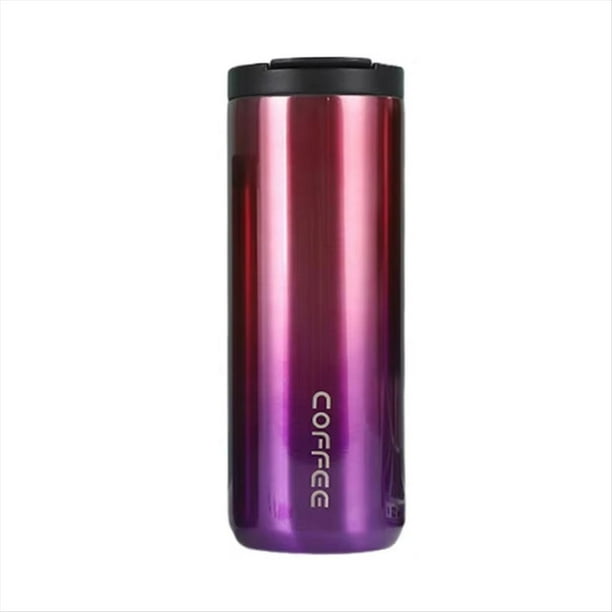 de Café Aislada de Acero Inoxidable, Botella Térmica para Exteriores, Ideal para la Escuela, Negocios, Viajes, Deportes, Hogar y Exteriores.