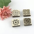 thumbnail image 3 of Baohd 60Pcs Vintage Frame Wood Scrapbooking Multi-function Wooden Carving Decor, 3 of 6