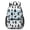 Bigfoot and Silhouette, variant on Bigfoot and Plaid Brown Pattern 17" School Backpacks for Teens,Waterproof Oxford Fabric,S-Shape Padded Straps for School,Travel,Hiking,Camping