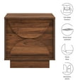 thumbnail image 2 of Bulwark Nightstand in Walnut, 2 of 10