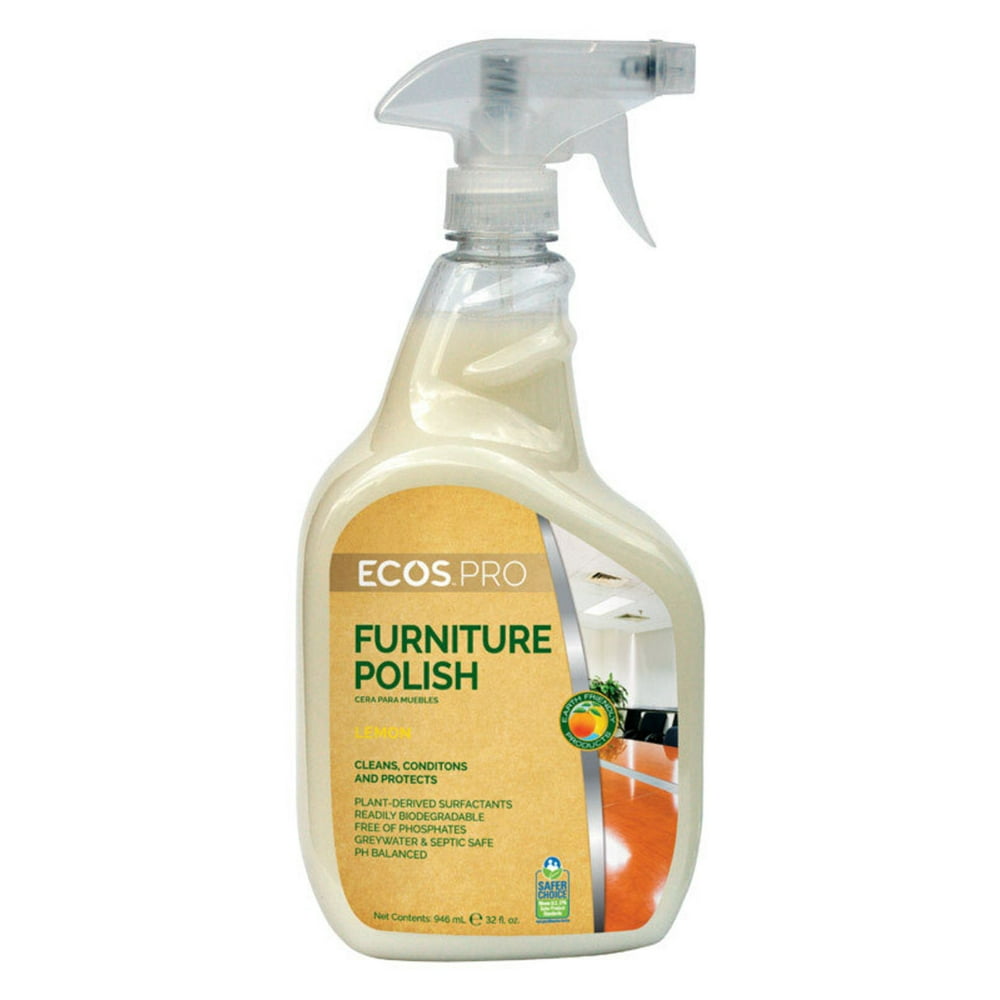 ECOS PRO PL9731/6 Furniture Polish,32 oz.,Pleasant Scented Walmart