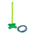 thumbnail image 1 of Juego de lanzamiento de aros, juego de carnaval, regalo para niños, divertido para niños y adultos, para interior y exterior, patio, césped, fiesta, Poste verde, 1 of 8