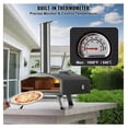 thumbnail image 4 of 12" Portable Pizza Oven Wood Pellet Oven Outdoor Camping 1000°F 90-Sec Bake, 4 of 9