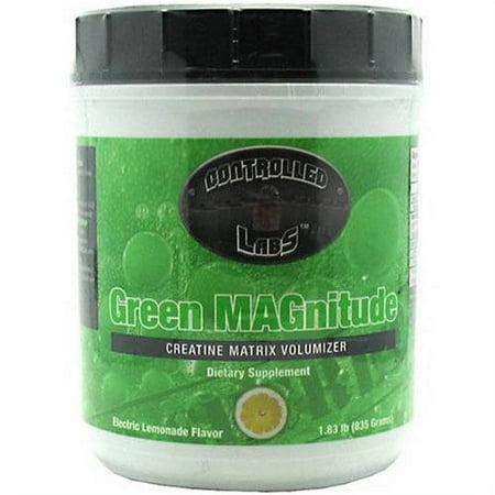Controlled Labs Green Magnitude Creatine Matrix Enhancer Electric Lemonade, 1.83 LB