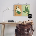 thumbnail image 4 of Stupell Industries Woman Stooping Sitting Pose People Painting Unframed Art Print Wall Art, 13 x 19, Set of 2, 4 of 8