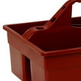 thumbnail image 6 of Little Giant DuraTote Box Organizer w/2 Compartment & Grip Handle, Burgundy, 6 of 7