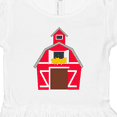thumbnail image 4 of Inktastic Farming Large Red Barn with Hay Girls Toddler Dress, 4 of 5