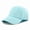 Aqua, variant on Washed Cotton Baseball Dad Cap, Adjustable Low Profile Hat(Khaki)