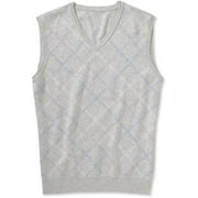 American Classics - Big Men's Argyle Sweater Vest, Size 2XL