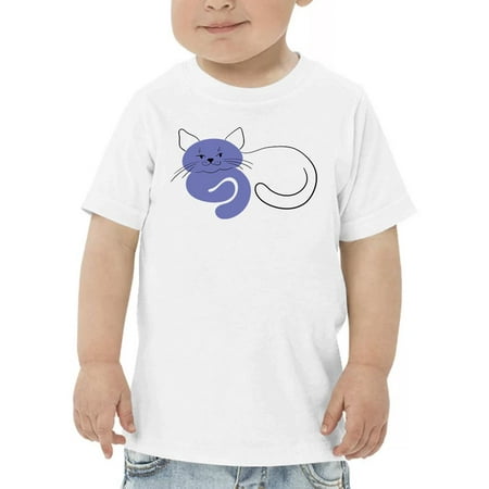 

Very Peri Lazy Cat Art T-Shirt Toddler -Image by Shutterstock 5 Toddler