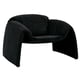 thumbnail image 1 of Sillon Damasco Negro Kessa Muebles, 1 of 1