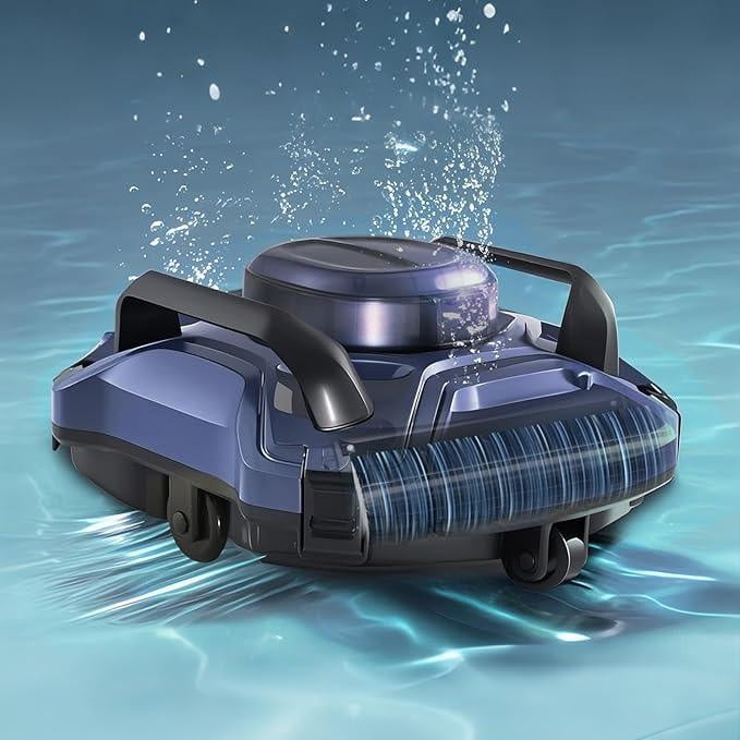 Logan's Toy Chest Cordless Robotic Pool Cleaner - Dual-Motor, 120 Min Runtime