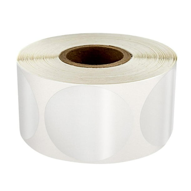 500 piezas de papel Kraft en para bodas artesanía favores envoltura de 25 mm