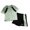 Green, variant on Short Sleeve Athletic T-Shirt & Shorts Outfit Set