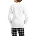thumbnail image 2 of CafePress - Glitter Pumpkin - Women's Long Sleeve Relaxed Fit Cotton Light Pajama Set, 2 of 7