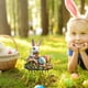 thumbnail image 4 of Garden Stake Easter Decoration Easter Garden Rabbits Decoration Easter Decoration Outdoor Vintage For Outdoor Spring Easter Bunny Outdoor Garden Signs Easter, 4 of 5