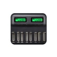 thumbnail image 1 of Cargador De Batería Inteligente De 8 Ranuras Para Baterías Recargables Aa Aaa C D Scienceny EL011262-00, 1 of 5