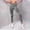 Gray, variant on LVHAOGJOB Womens Yoga Pants Full Length High Waisted Leggings Workout Stretchy Solid Pants for Ladies