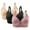 Pinks, variant on Bigersell Bra for Women Discouts 3pc Woman's Solid Color Daily Bra Without Underwire Gathering Bras Wire-Free Bra Style F-1209 Black 36/80